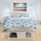 Designart 'Pattern of Blue Starfish' Coastal Bedding Set - Duvet Cover & Shams